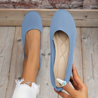 Women's Spring Summer Flat Shoes Round Toe,Comfortable