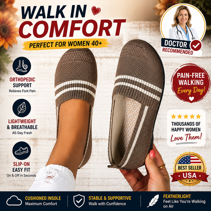 Women's Comfortable Orthopedic Walking Shoes