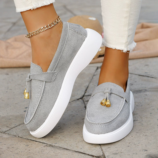 LIMITED TIME🔥 New Women'S Thick-Soled Loafers, Comfortable