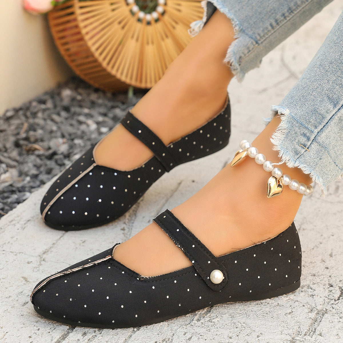 🔥Best Seller-Last Day Sale 60% OFF🔥Women's Slip Vintage Print Shoes