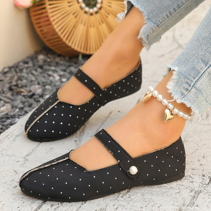 🔥Best Seller-Last Day Sale 60% OFF🔥Women's Slip Vintage Print Shoes
