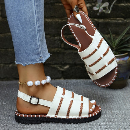 🔥Best Seller-Last Day Sale 60% OFF🔥Womens Casual Flat Sandals