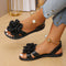🔥Best Seller-Last Day Sale 60% OFF🔥Flower Embellishments Ankle Strap Sandals
