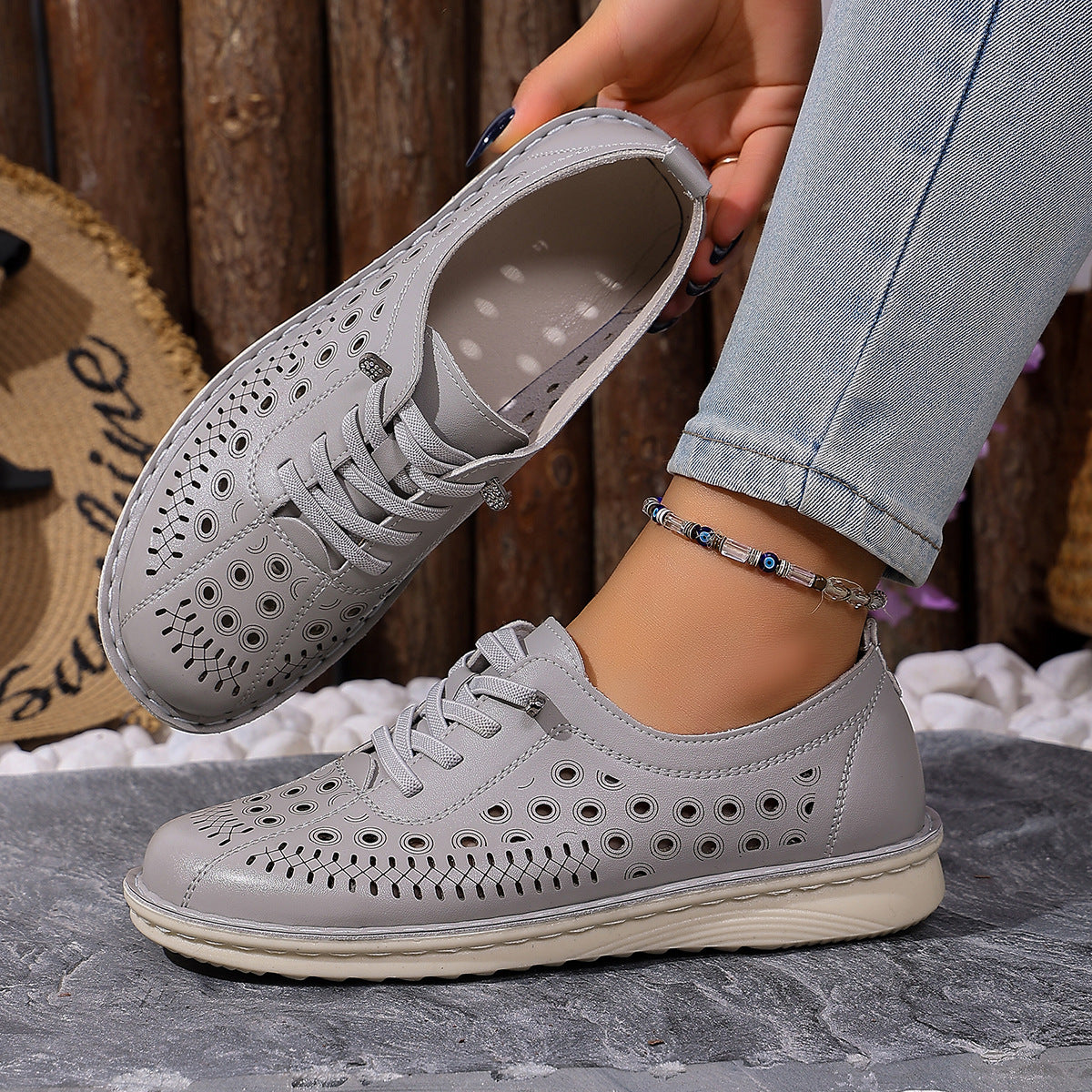 🔥Best Seller-Last Day Sale 60% OFF🔥Womens Fashionable Elegant Flat Shoes